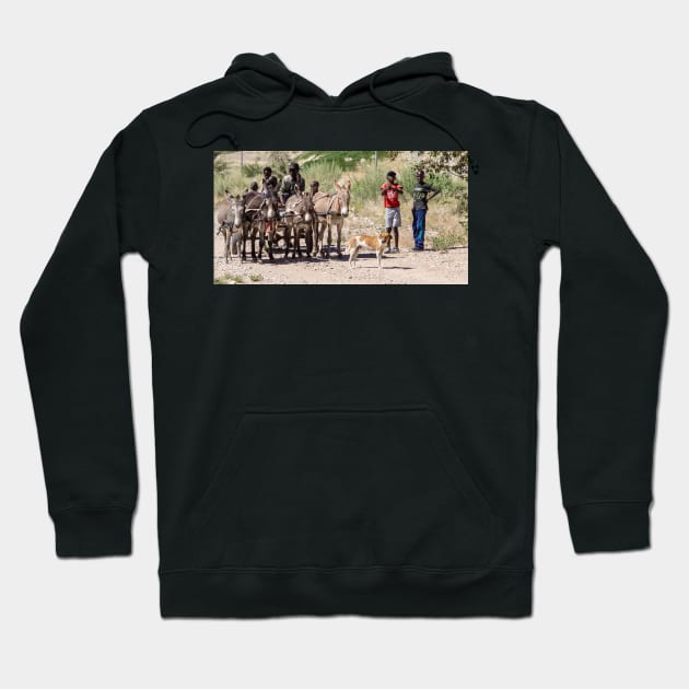 Donkey cart. Hoodie by sma1050